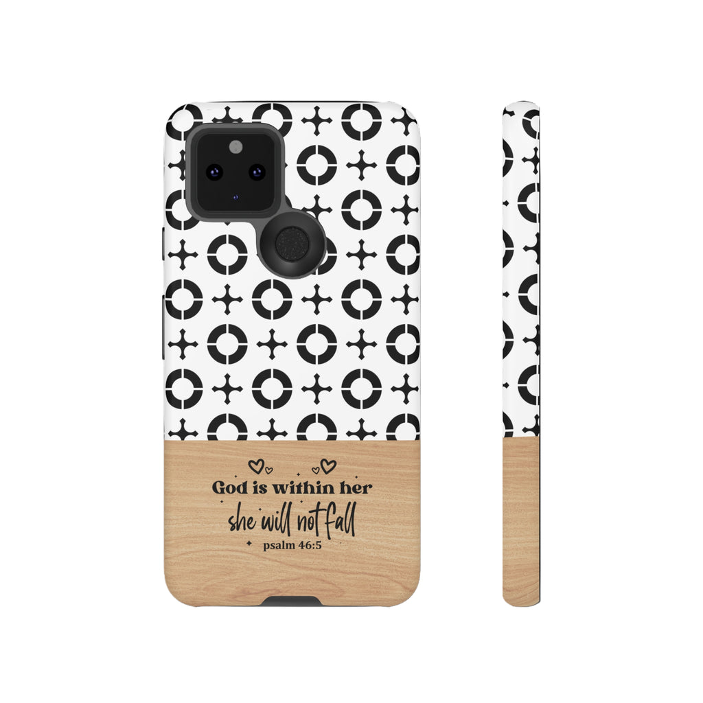 Psalm 46:5 God Is Within Her She Will Not Fall Christian Phone Case