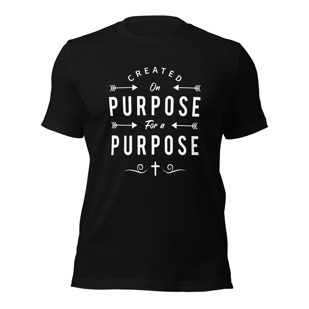 Created On Purpose For A Purpose Ladies Tees