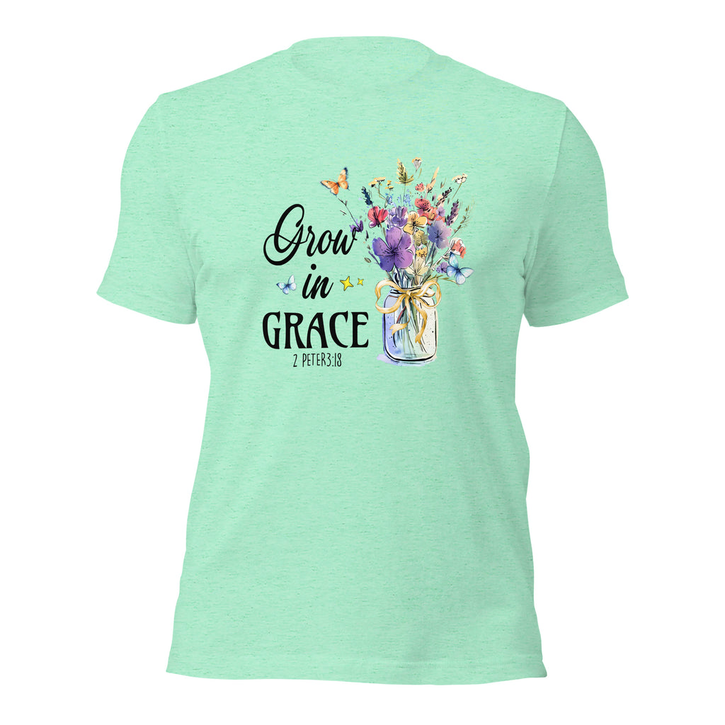 Grow In Grace 2 Peter 3:18 Ladies Tees