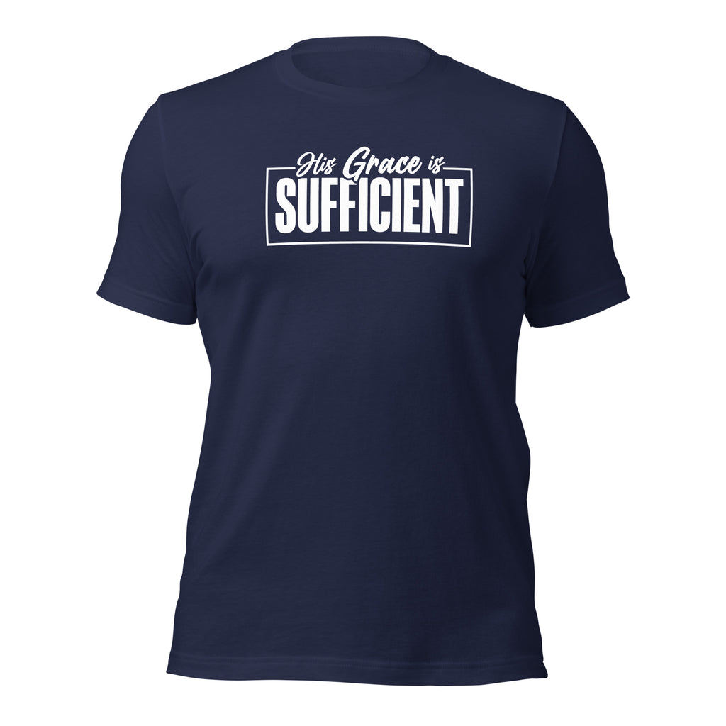 His Grace Is Sufficient Ladies Tees