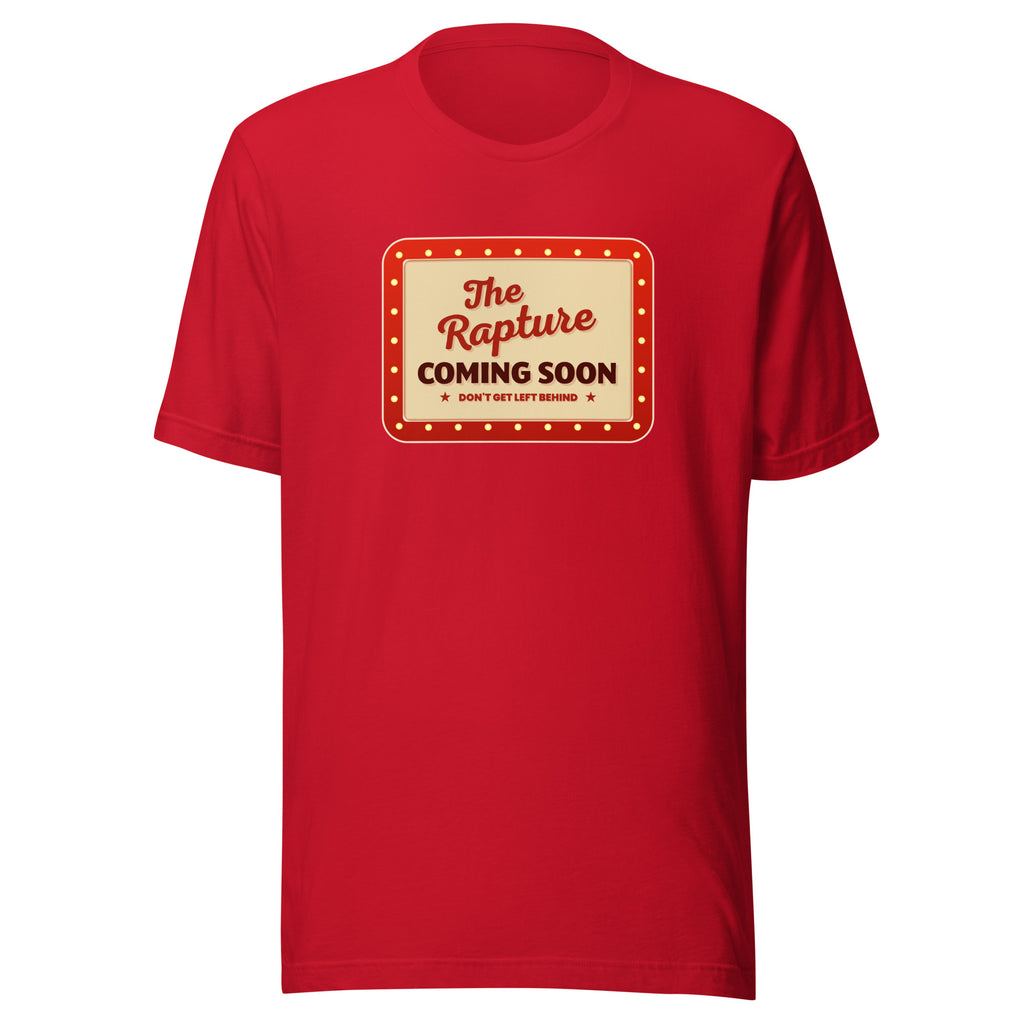 The Rapture Coming Soon Men's Christian T-Shirt