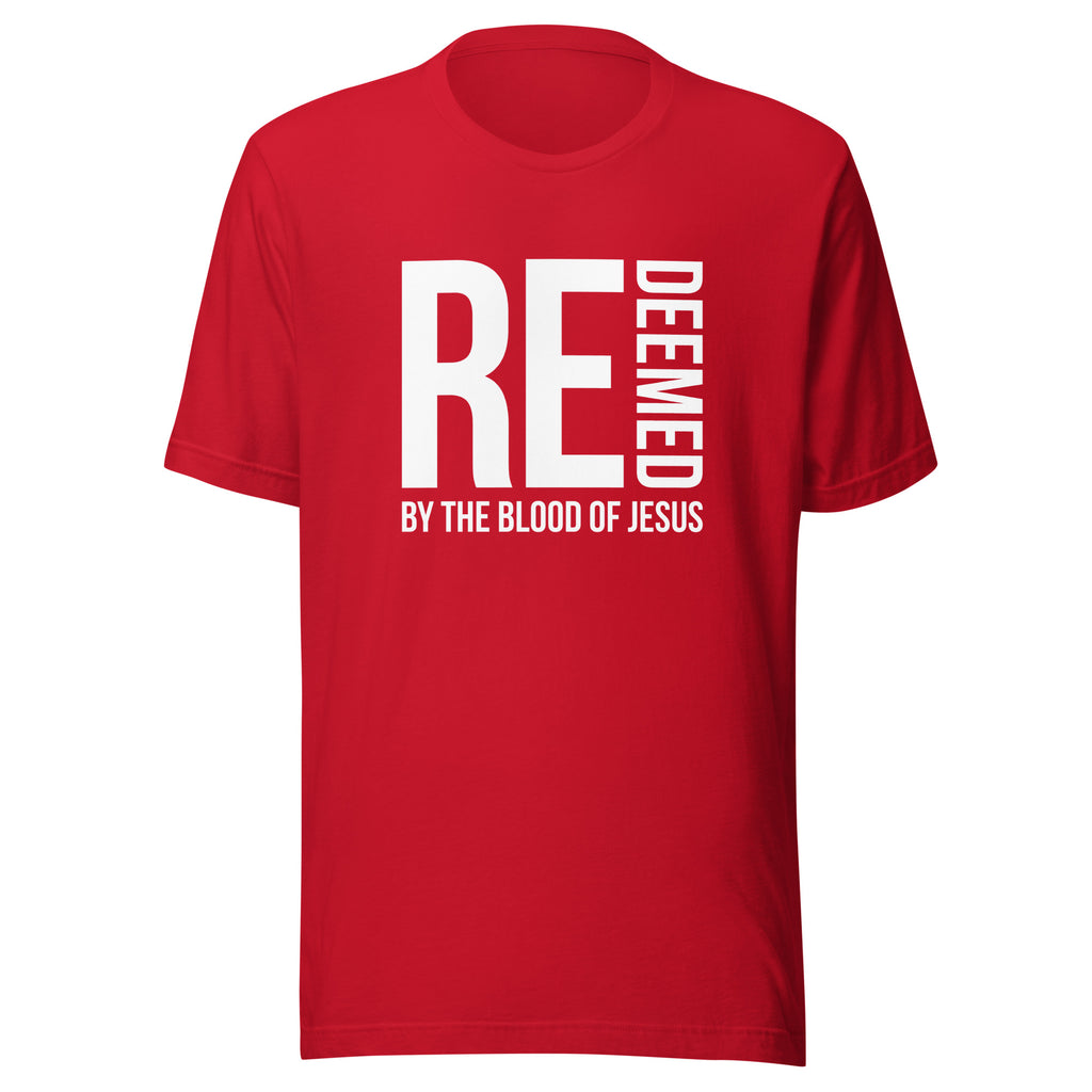 Redeemed by The Blood of Jesus Christian T-Shirt