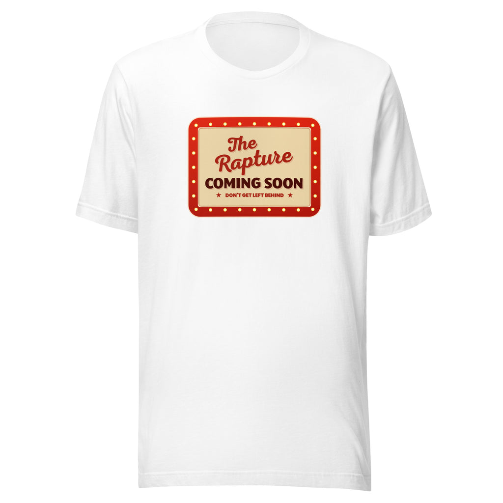 The Rapture Coming Soon Men's Christian T-Shirt
