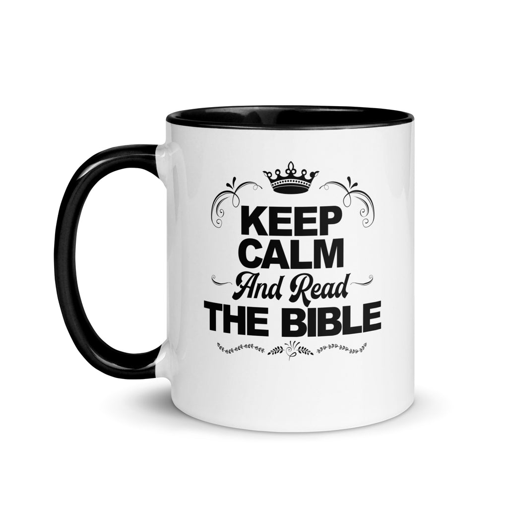 Keep Calm And Read The Bible Mug