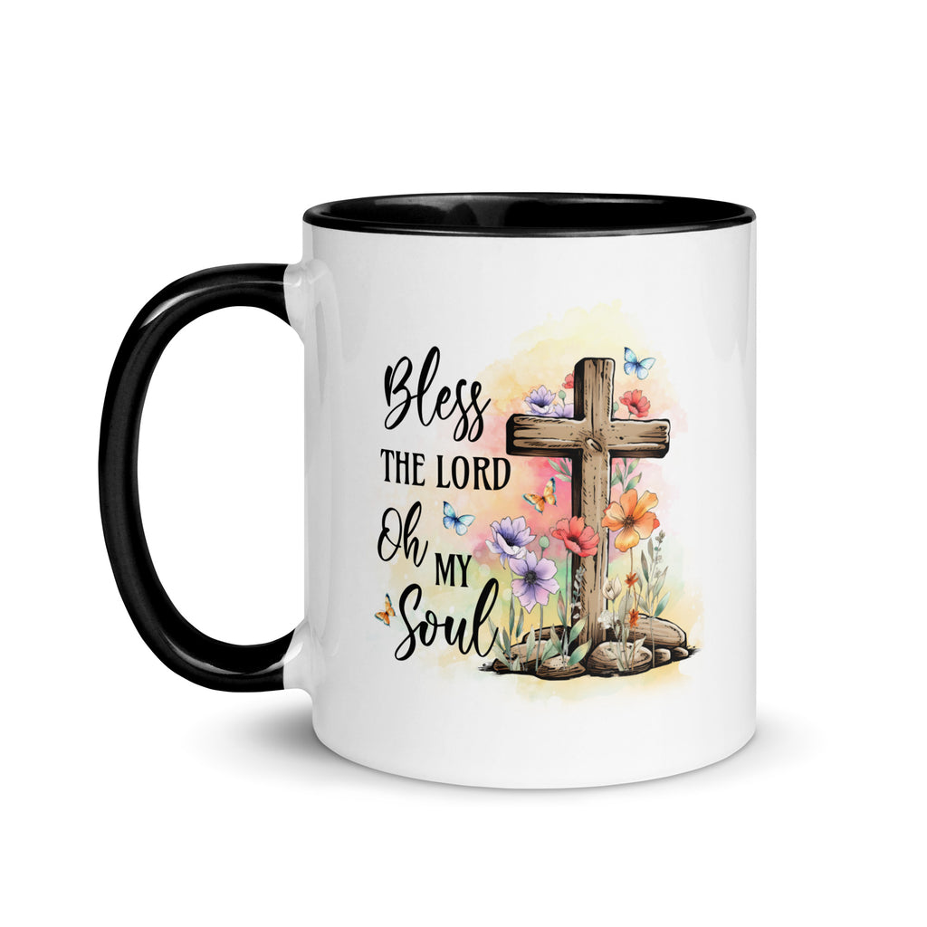 Bless The Lord Oh My Soul Accent Mug