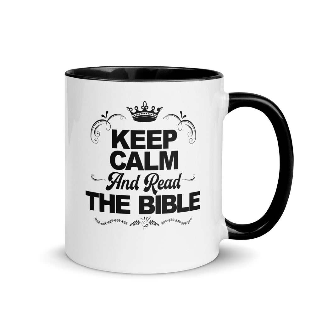 Keep Calm And Read The Bible Mug