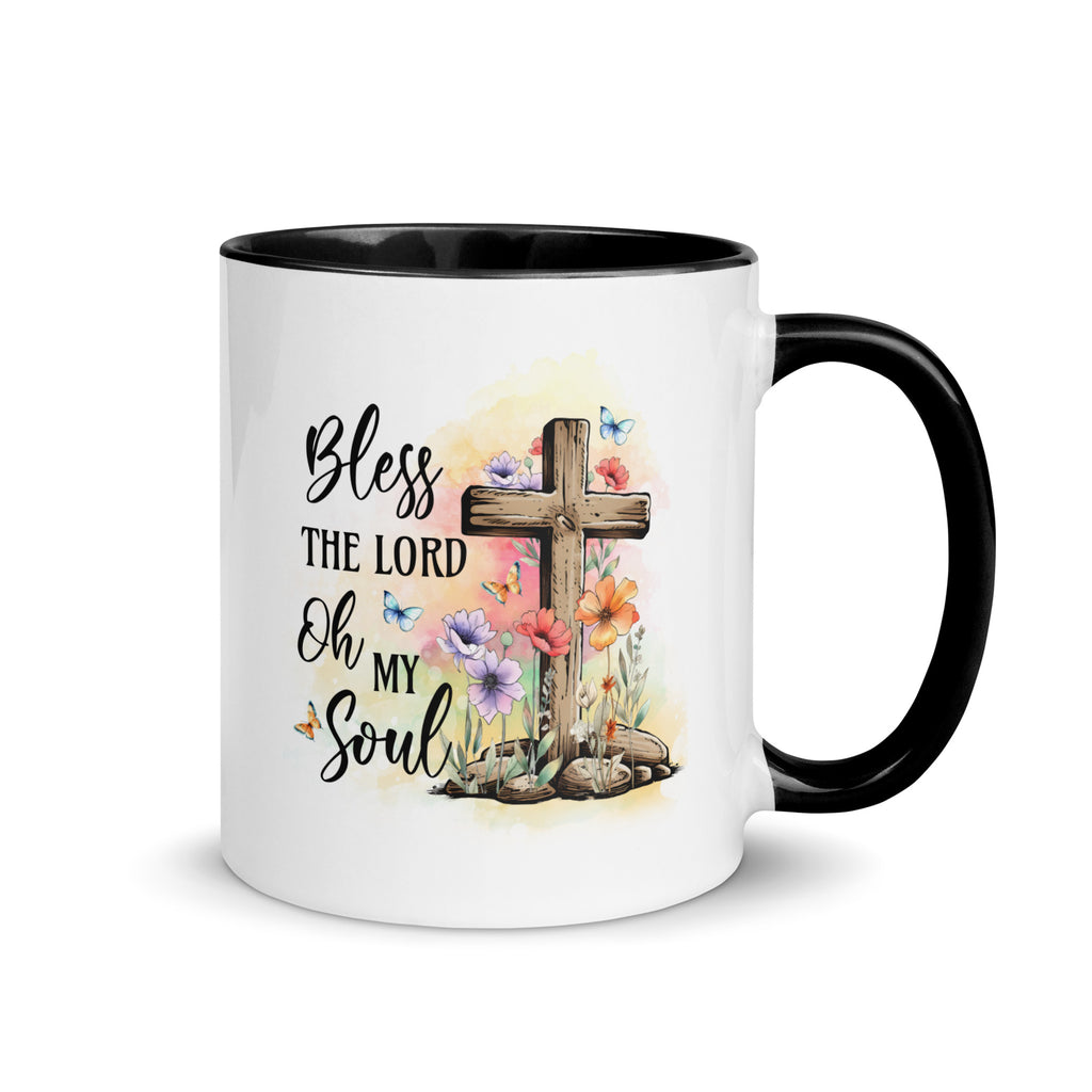 Bless The Lord Oh My Soul Accent Mug