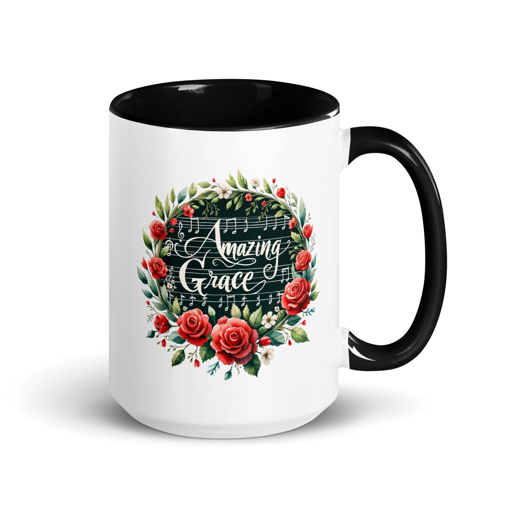 Amazing Grace Premium Christian Coffee Mug