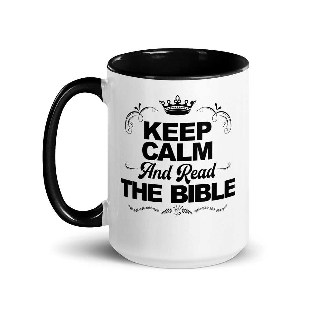 Keep Calm And Read The Bible Mug