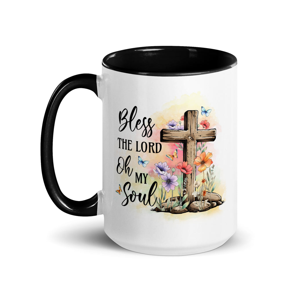 Bless The Lord Oh My Soul Accent Mug