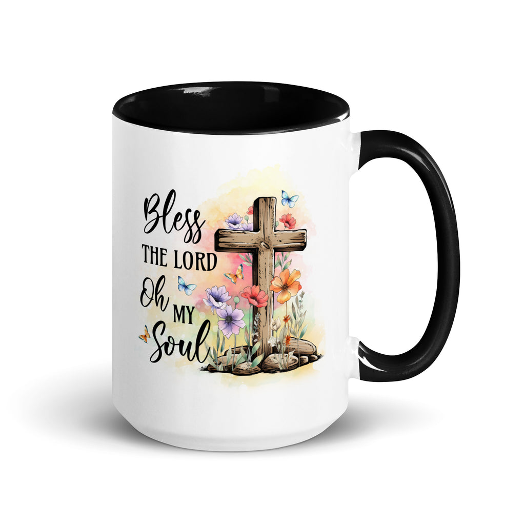 Bless The Lord Oh My Soul Accent Mug