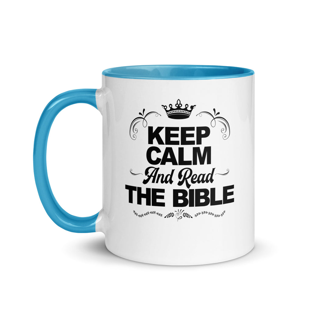 Keep Calm And Read The Bible Mug