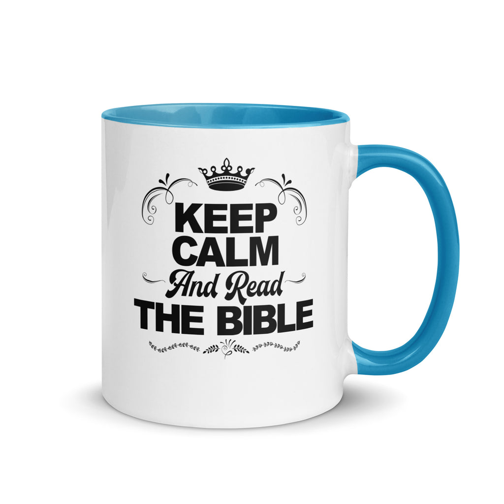 Keep Calm And Read The Bible Mug