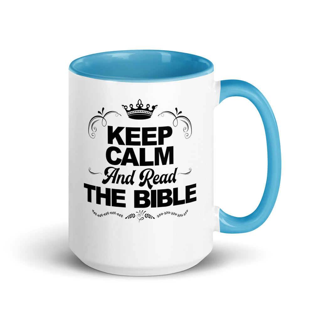 Keep Calm And Read The Bible Mug