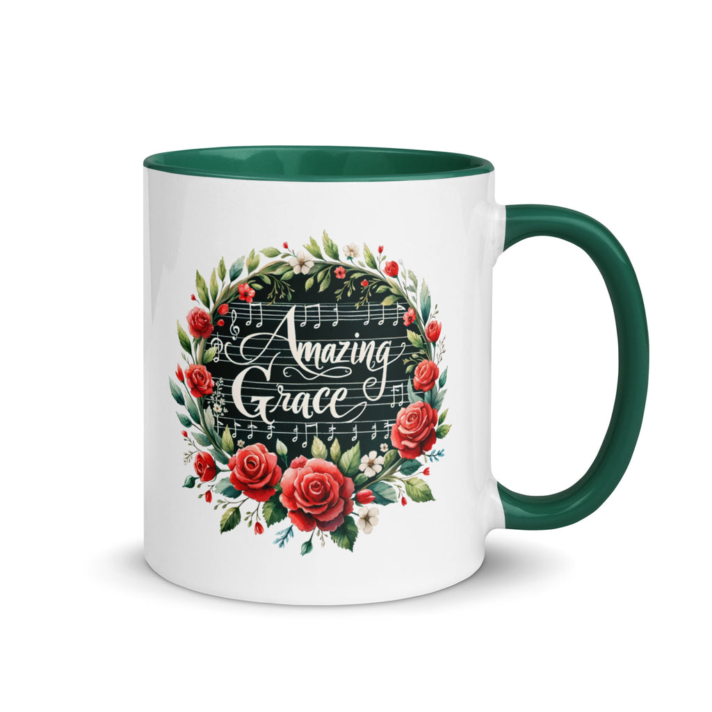 Amazing Grace Premium Christian Coffee Mug