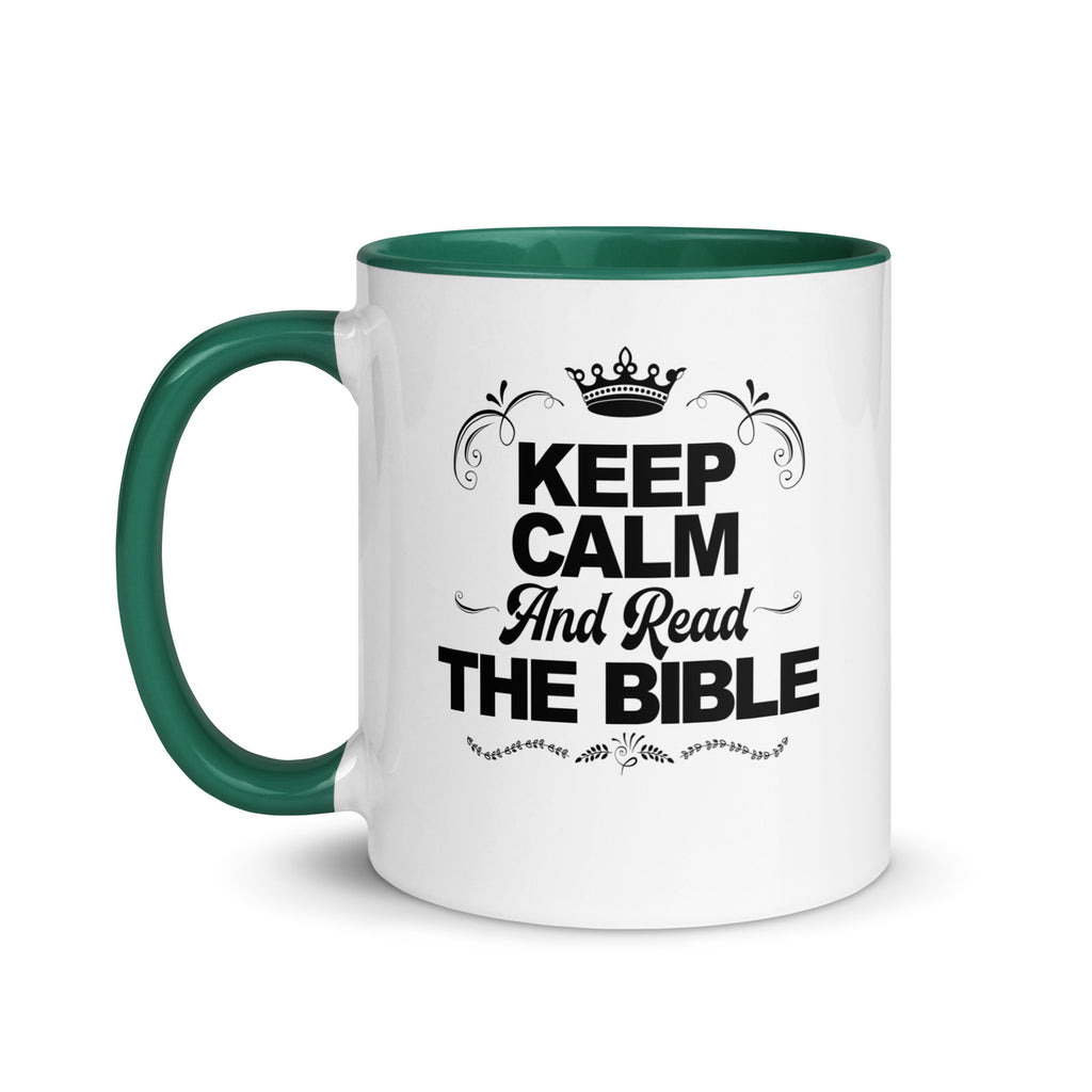 Keep Calm And Read The Bible Mug