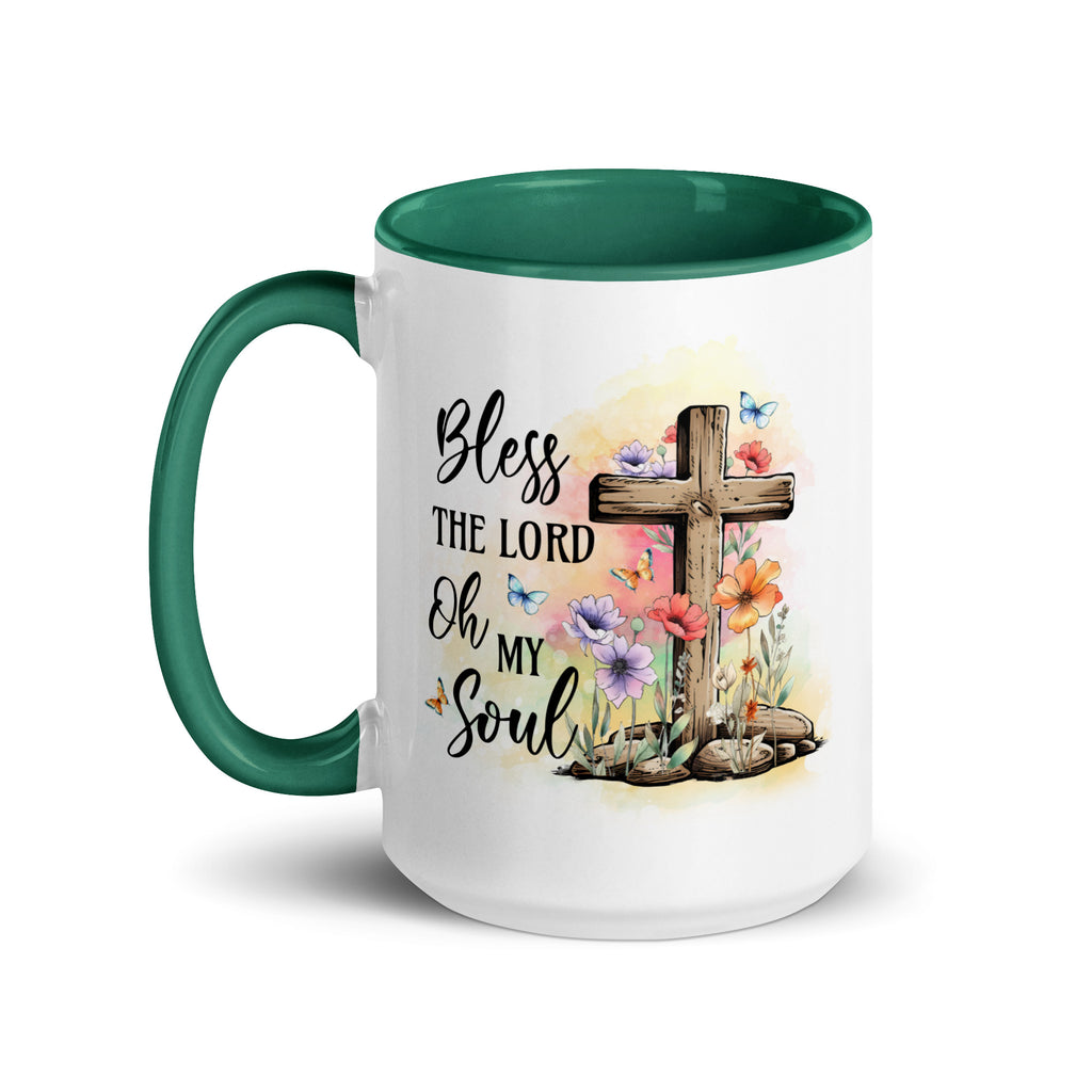 Bless The Lord Oh My Soul Accent Mug