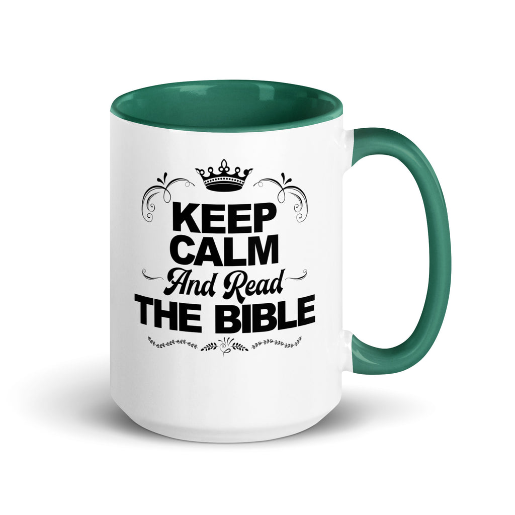 Keep Calm And Read The Bible Mug