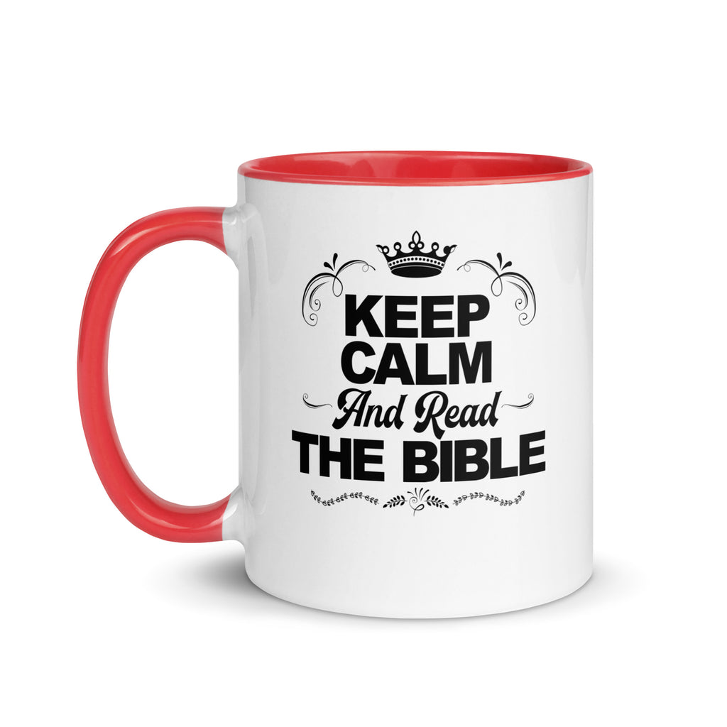 Keep Calm And Read The Bible Mug