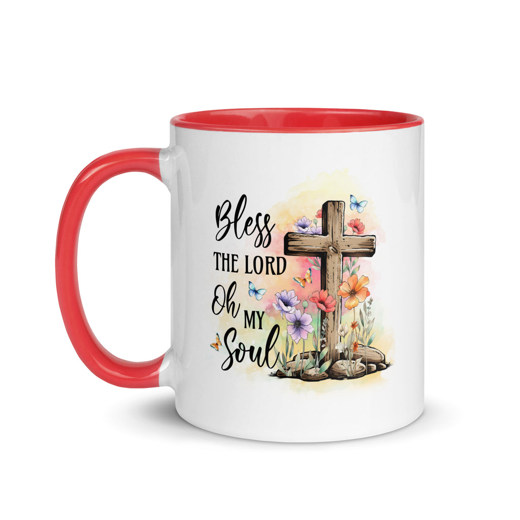 Bless The Lord Oh My Soul Accent Mug