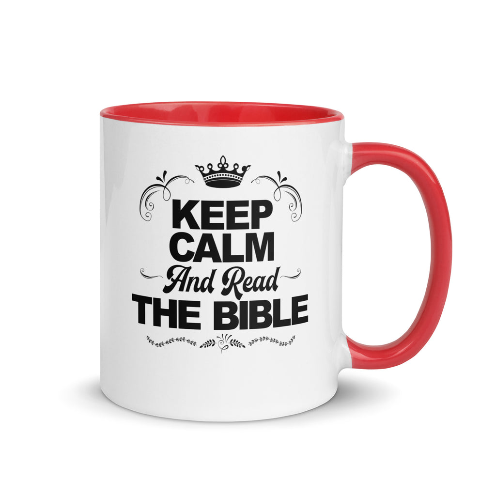 Keep Calm And Read The Bible Mug