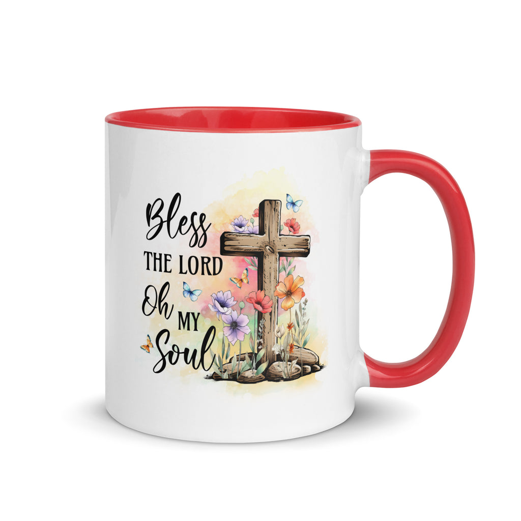 Bless The Lord Oh My Soul Accent Mug