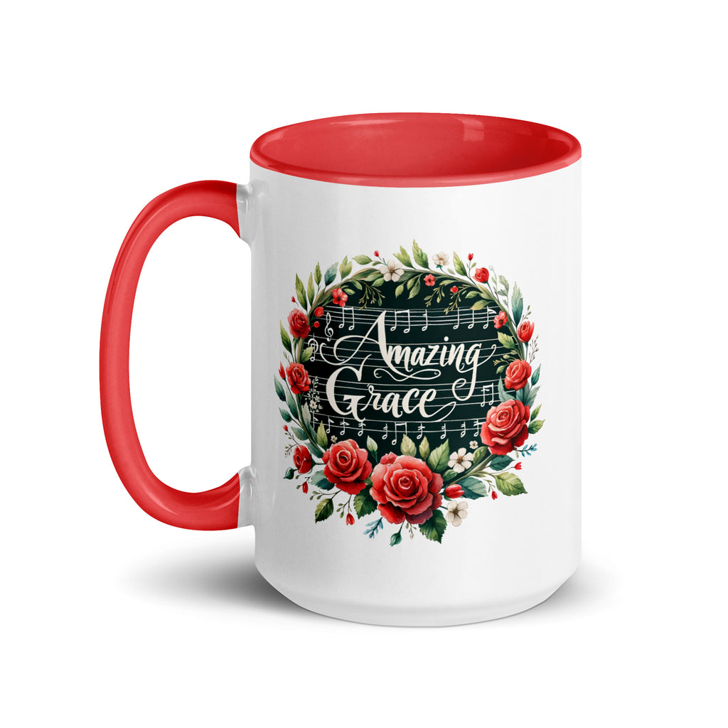 Amazing Grace Premium Christian Coffee Mug