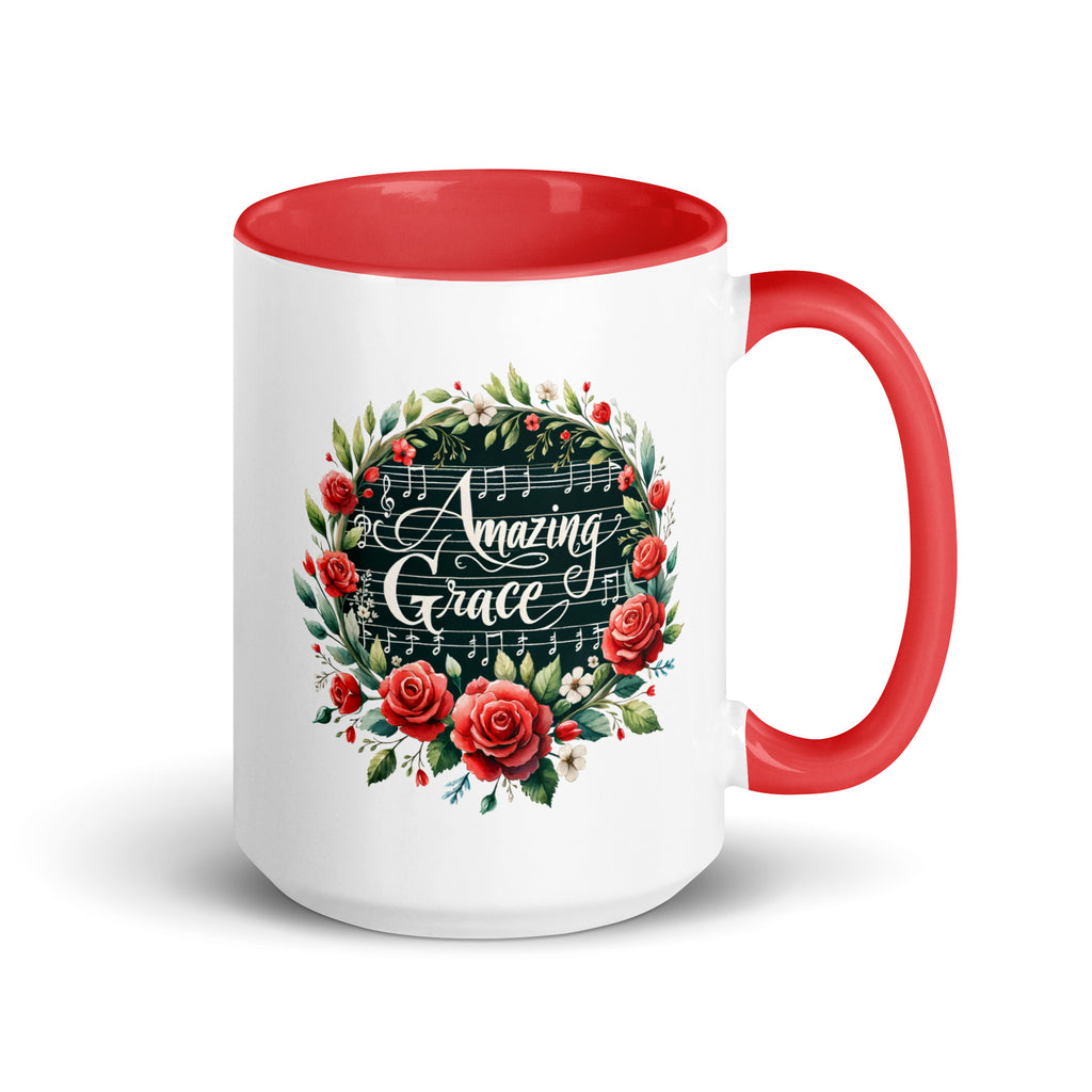 Amazing Grace Premium Christian Coffee Mug