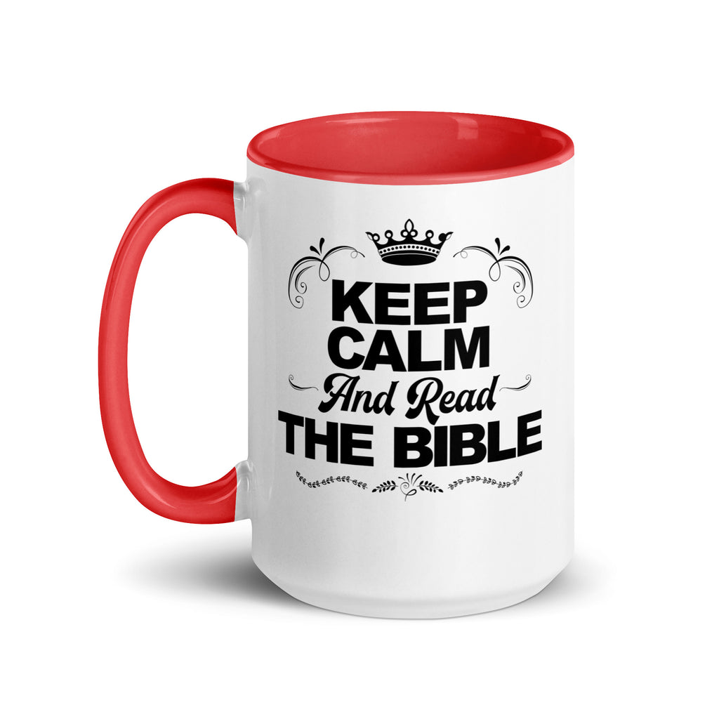 Keep Calm And Read The Bible Mug