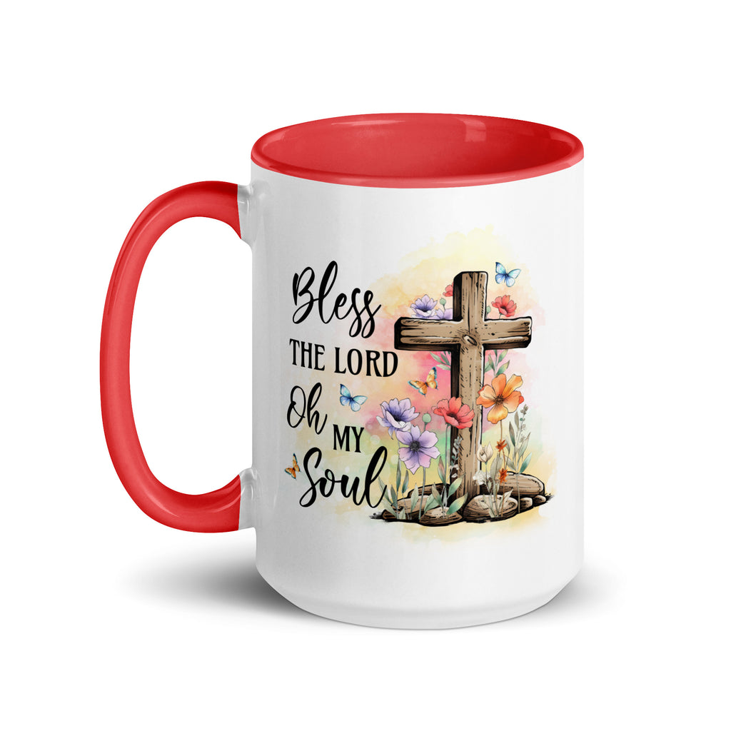 Bless The Lord Oh My Soul Accent Mug