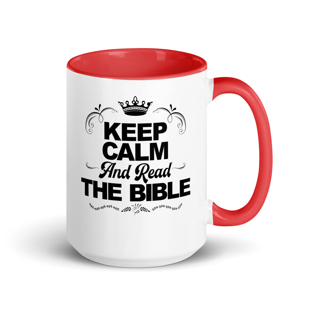 Keep Calm And Read The Bible Mug