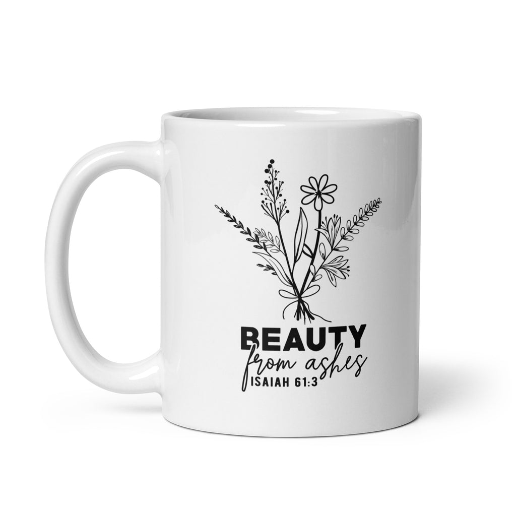 Beauty From Ashes Christian Coffee Mug