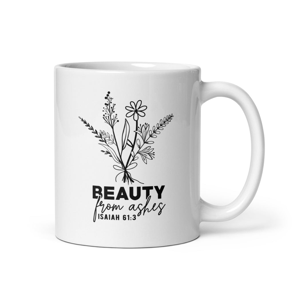 Beauty From Ashes Christian Coffee Mug