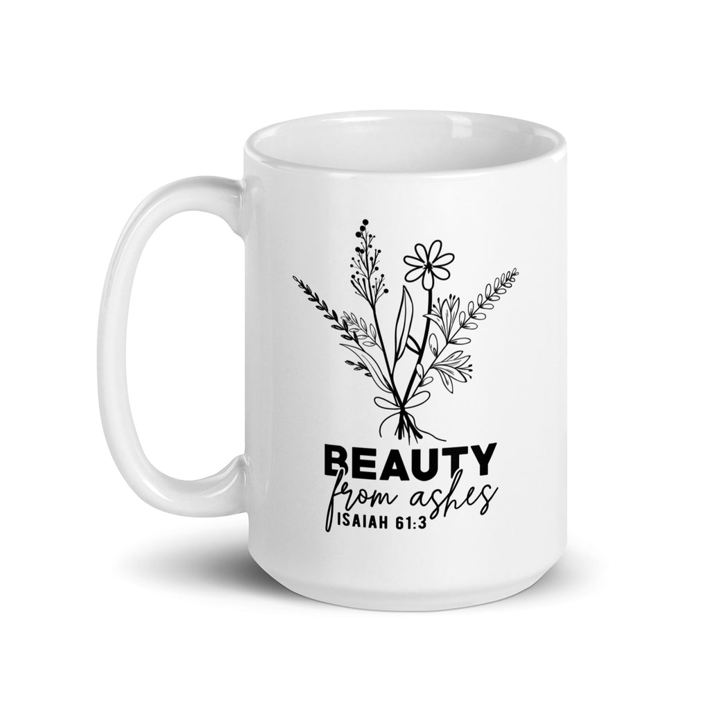 Beauty From Ashes Christian Coffee Mug