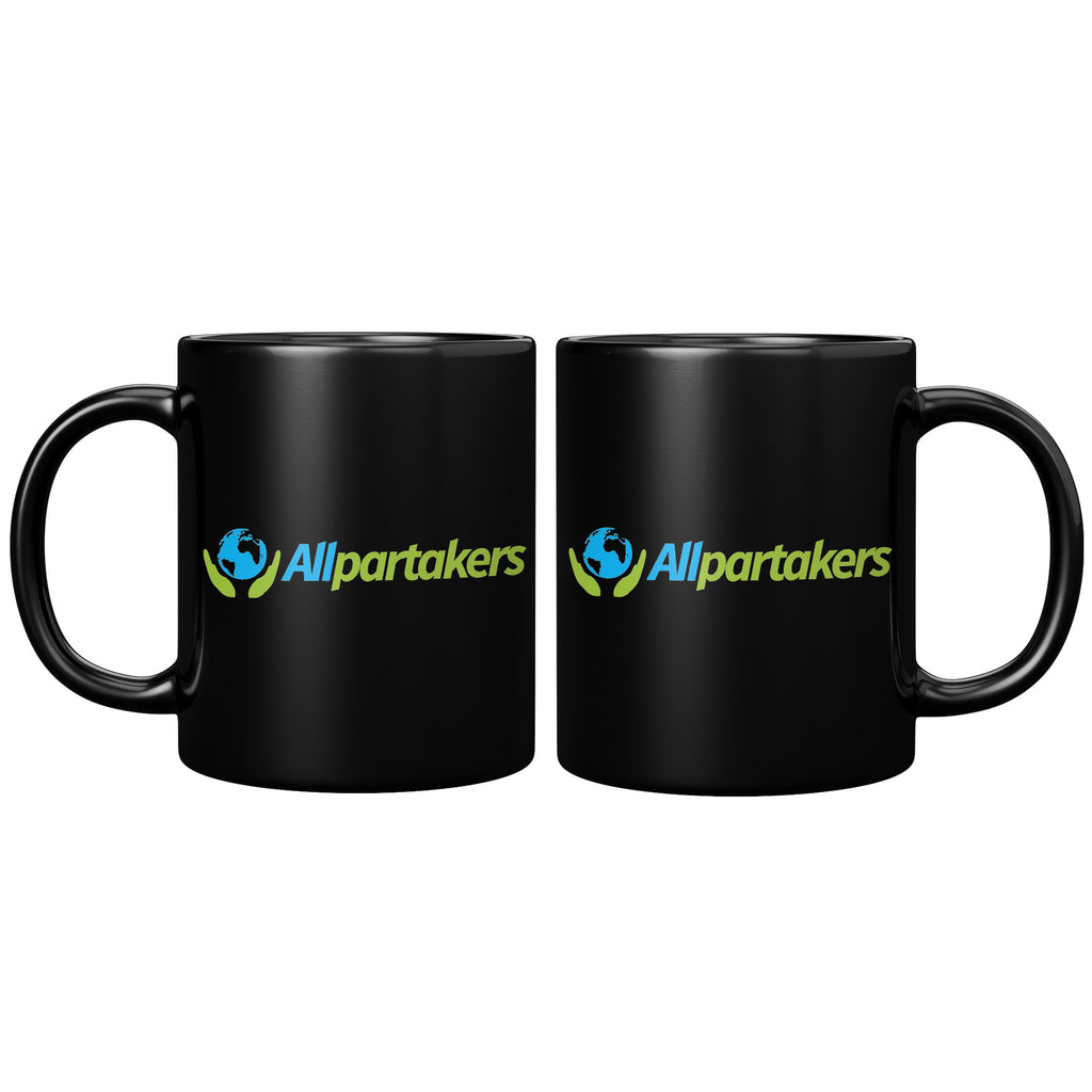 Allpartakers Premium Black Coffee Mug