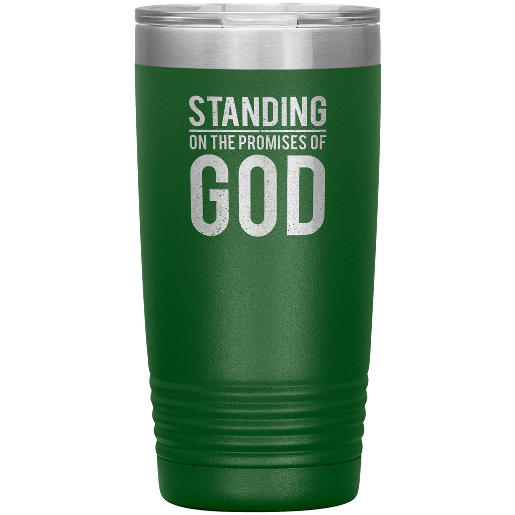 Standing On The Promises of God Premium Christian Insulated Tumbler
