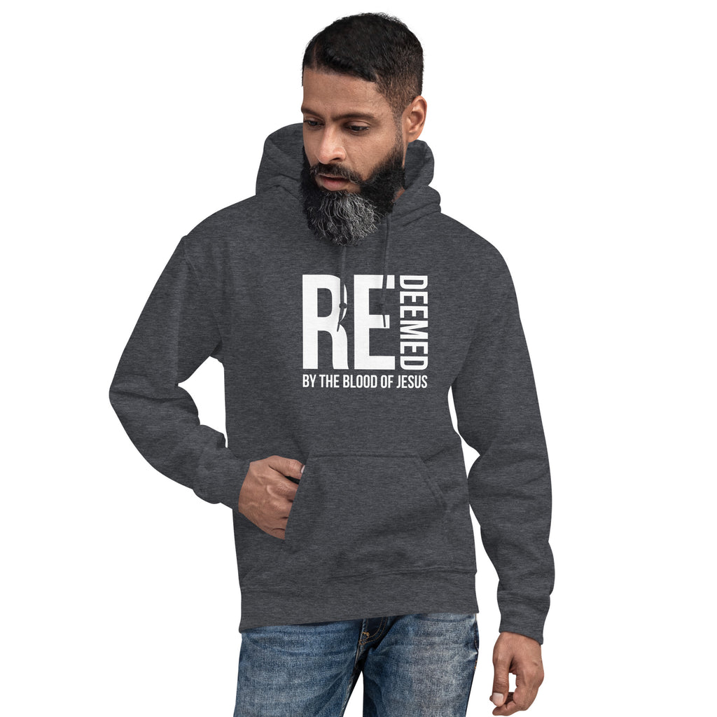 Redeemed By The Blood Of Jesus Christian Unisex Hoodie Christian Apparel