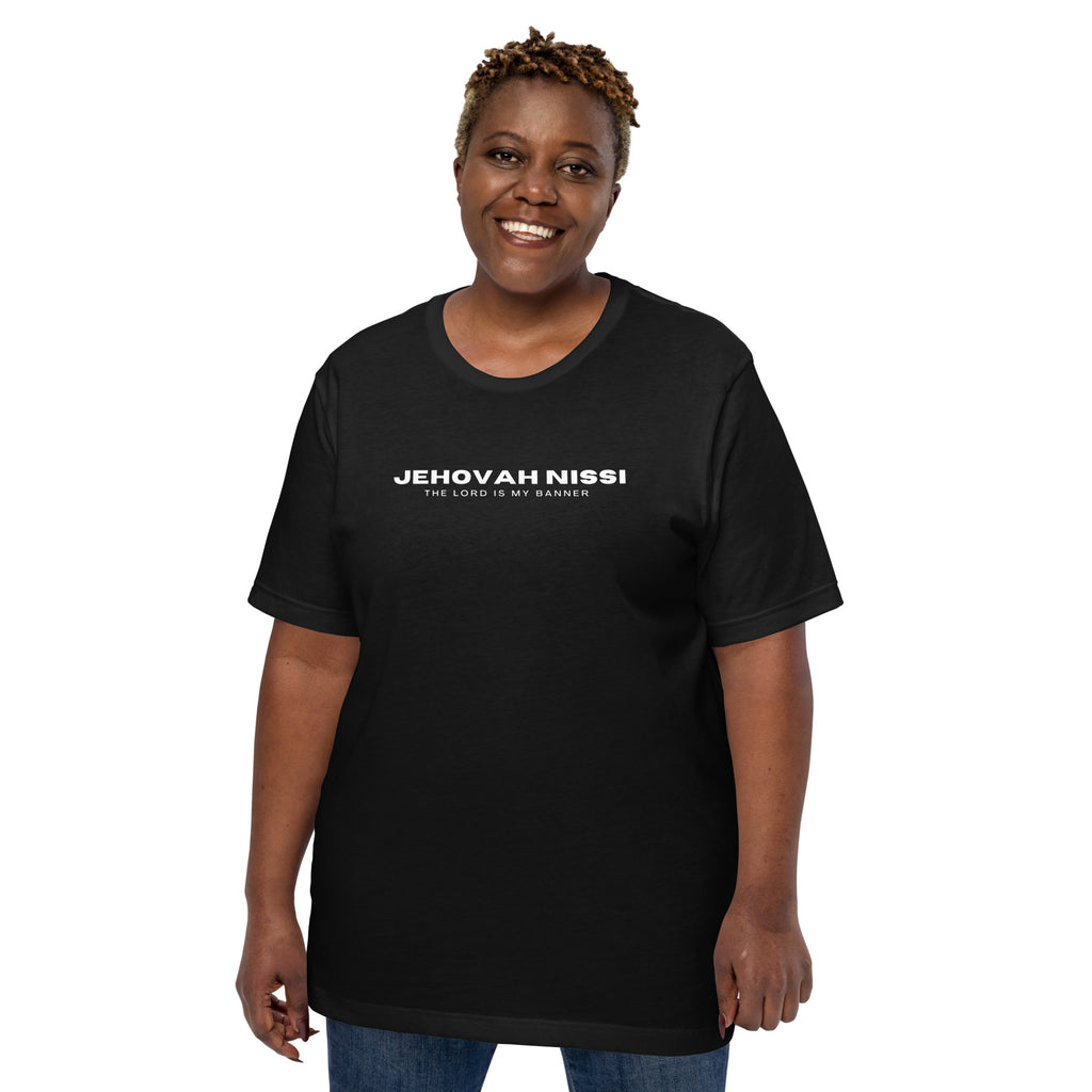 Jehovah Nissi The Lord Is My Banner Premium Christian Unisex T-Shirt