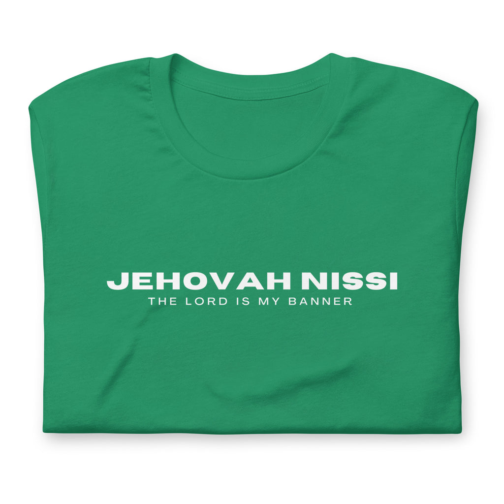 Jehovah Nissi The Lord Is My Banner Premium Christian Unisex T-Shirt