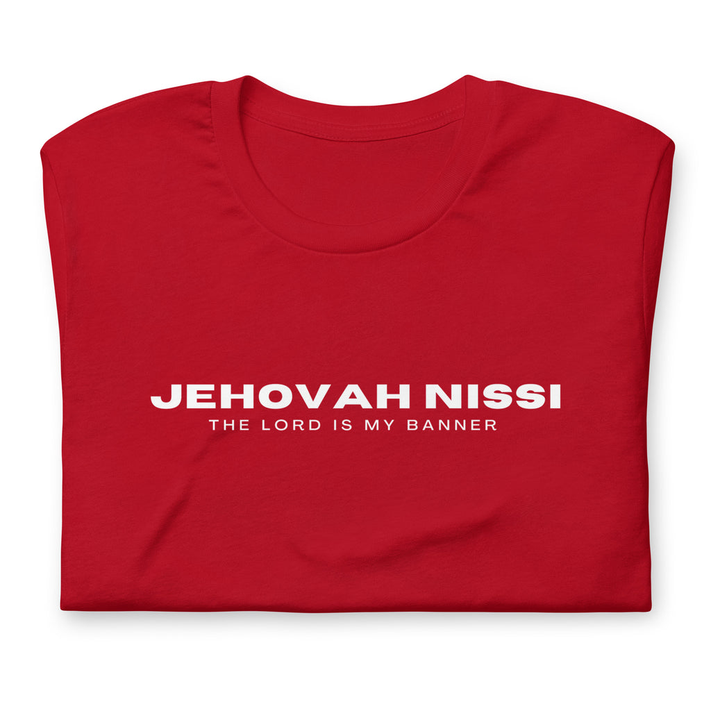 Jehovah Nissi The Lord Is My Banner Premium Christian Unisex T-Shirt